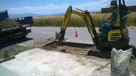 Imagen La Diputación arregla los desperfectos en el firme en diferentes carreteras de la red provincial