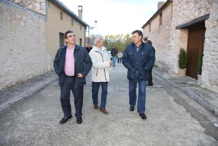 Imagen El Presidente visita el inicio de las obras de acondicionamiento de la carretera de Membibre de la Hoz a Vegafría